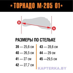 БЕРЦЫ ТОРНАДО М-205 О1