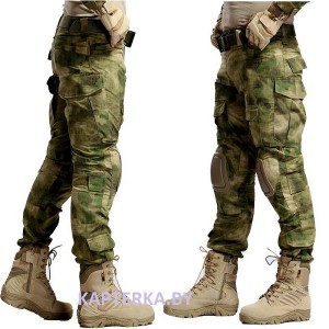 Тактические брюки с наколенниками A-TACS FG