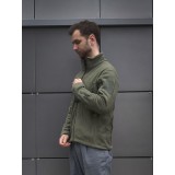 Флисовая кофта S.ARCHON olive sage
